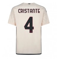 AS Roma Bryan Cristante #4 Bortedrakt 2023-24 Kortermet